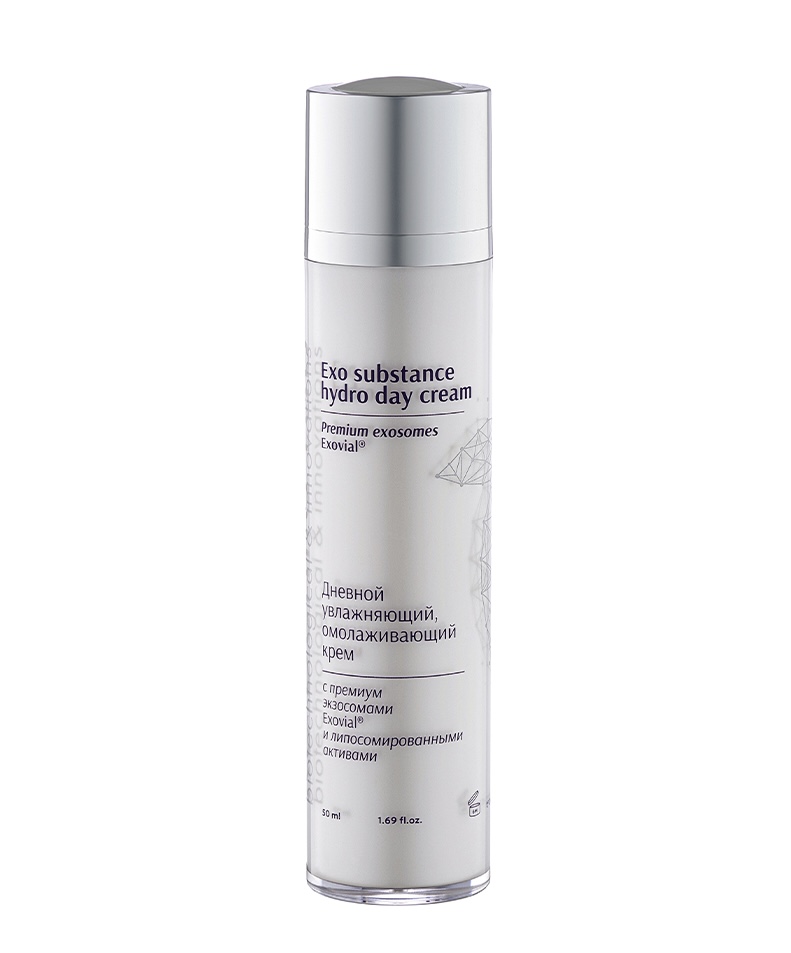Крем с экзосомами для лица - Exo Substance Hydro Day Cream Premium Exosomes Exovial - 50 мл